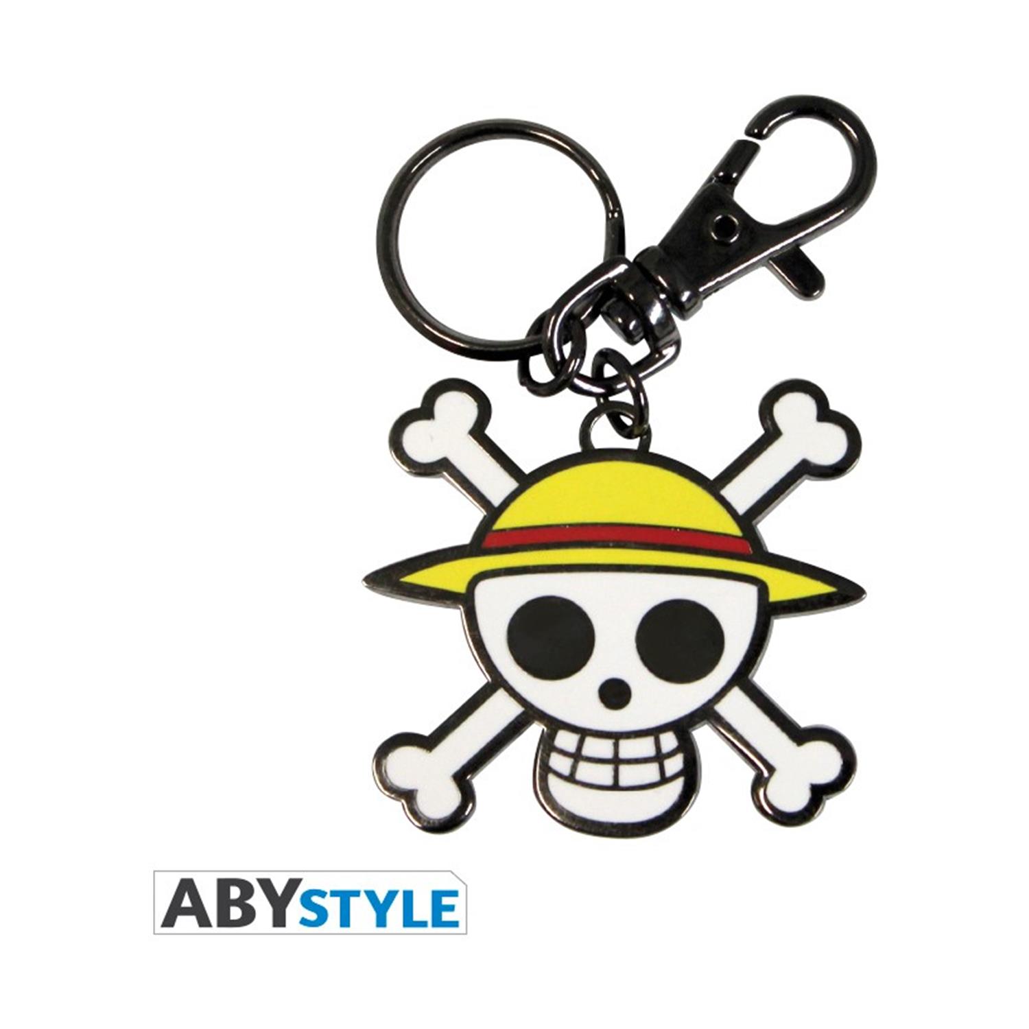 Abysse One Piece - Skull - Luffy Metal Keychain (ABYKEY004) Abysse One Piece - Skull - Luffy Metal Keychain (ABYKEY004)