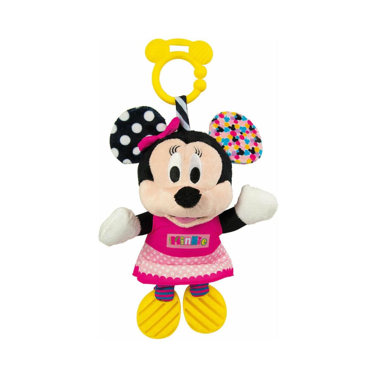 AS Disney Baby Clementoni Minnie First Activities Plush Toy with Teething Ring (1000-17164) AS Disney Baby Clementoni Minnie First Activities Plush Toy with Teething Ring (1000-17164)