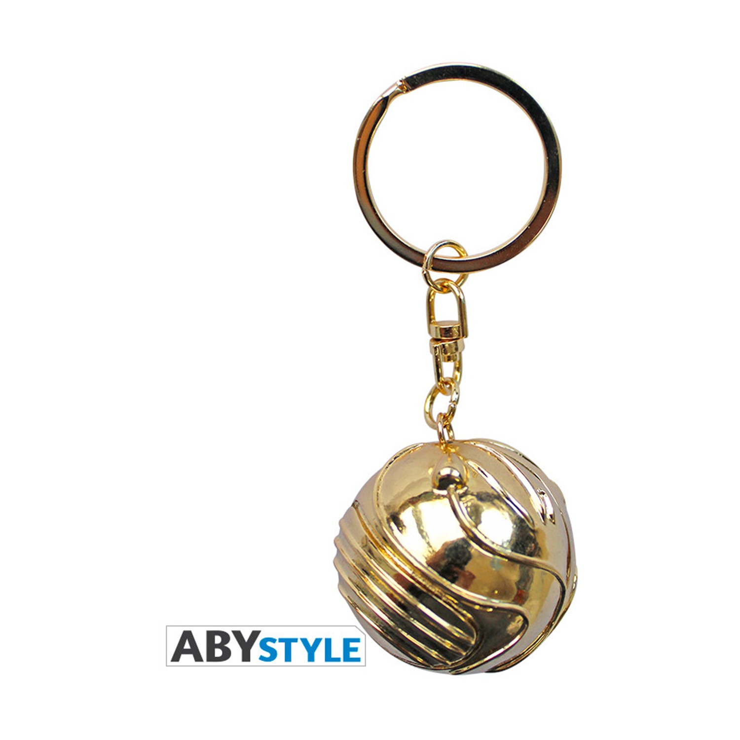 Abysse Harry Potter - Golden Snitch Metal 3D Keychain (ABYKEY191) Abysse Harry Potter - Golden Snitch Metal 3D Keychain (ABYKEY191)