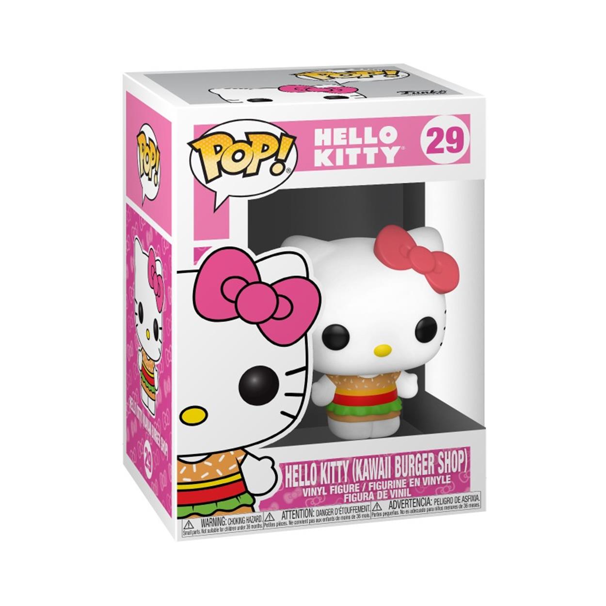 Funko Pop!: Hello Kitty - Hello Kitty (Kawaii Burger Shop) #29 Vinyl Figure Funko Pop!: Hello Kitty - Hello Kitty (Kawaii Burger Shop) #29 Vinyl Figure