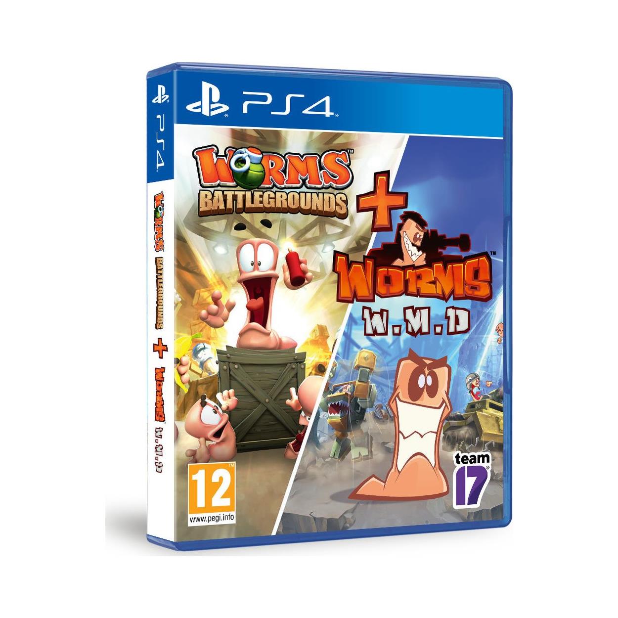 PS4 Worms Battlegrounds + Worms WMD - Double Pack PS4 Worms Battlegrounds + Worms WMD - Double Pack