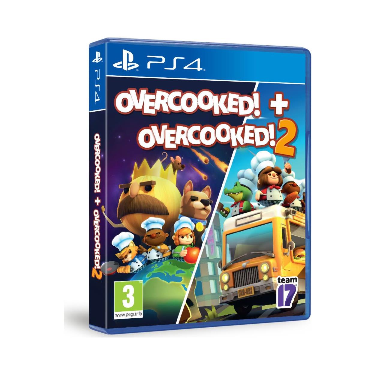 PS4 Overcooked! + Overcooked! 2 - Double Pack PS4 Overcooked! + Overcooked! 2 - Double Pack