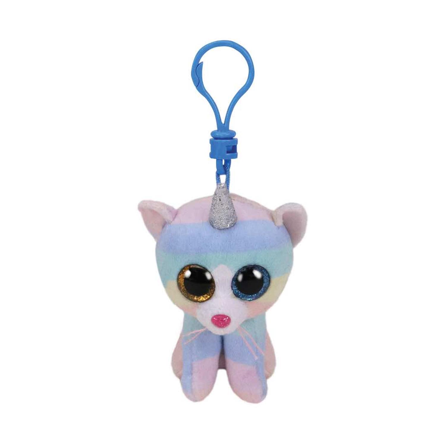 AS Beanie Boo's: Heather The Pastel Cat Keychain Plush 8.5cm (1607-35232) AS Beanie Boo's: Heather The Pastel Cat Keychain Plush 8.5cm (1607-35232)