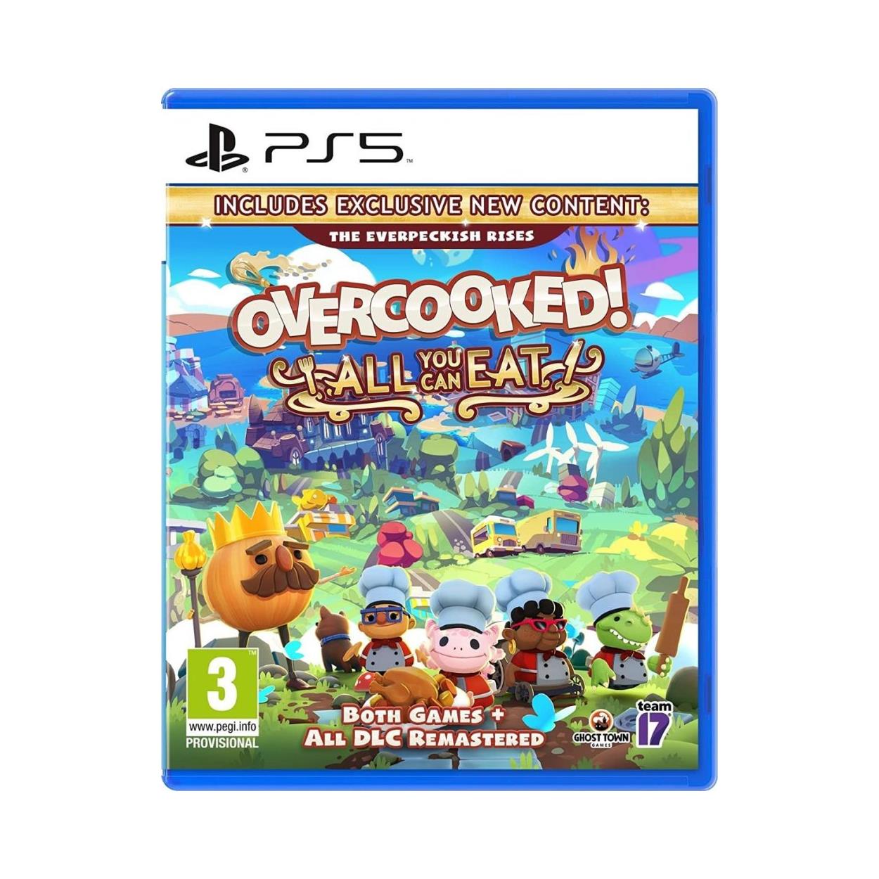 PS5 Overcooked: All You Can Eat (Includes The Perkish Rises) PS5 Overcooked: All You Can Eat (Includes The Perkish Rises)