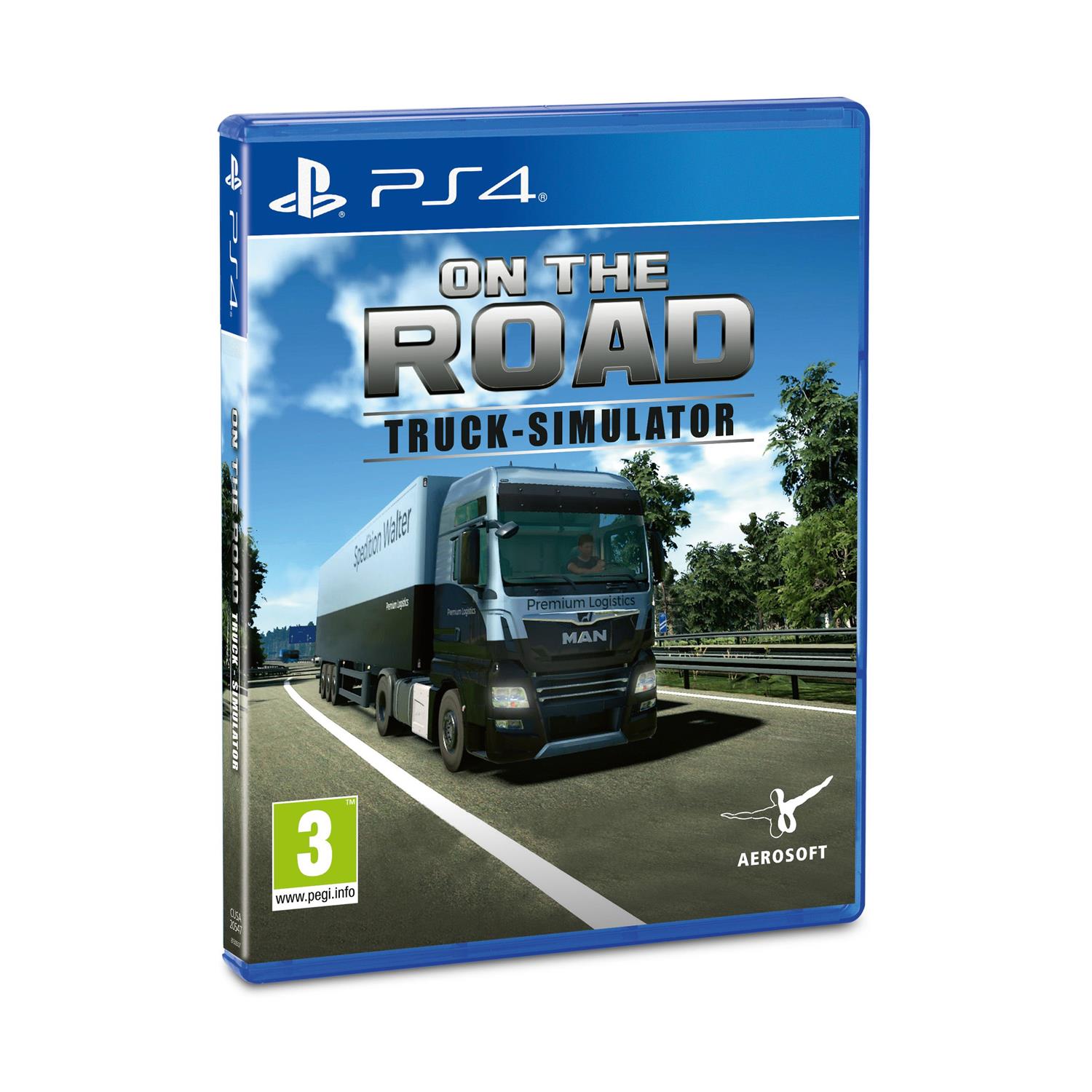 PS4 On The Road - Truck Simulator PS4 On The Road - Truck Simulator