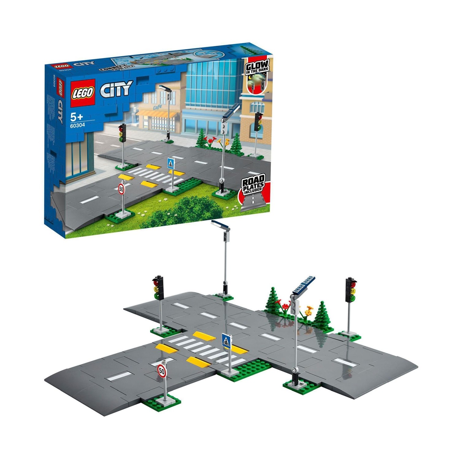 LEGO City Town: Road Plates (60304) LEGO City Town: Road Plates (60304)