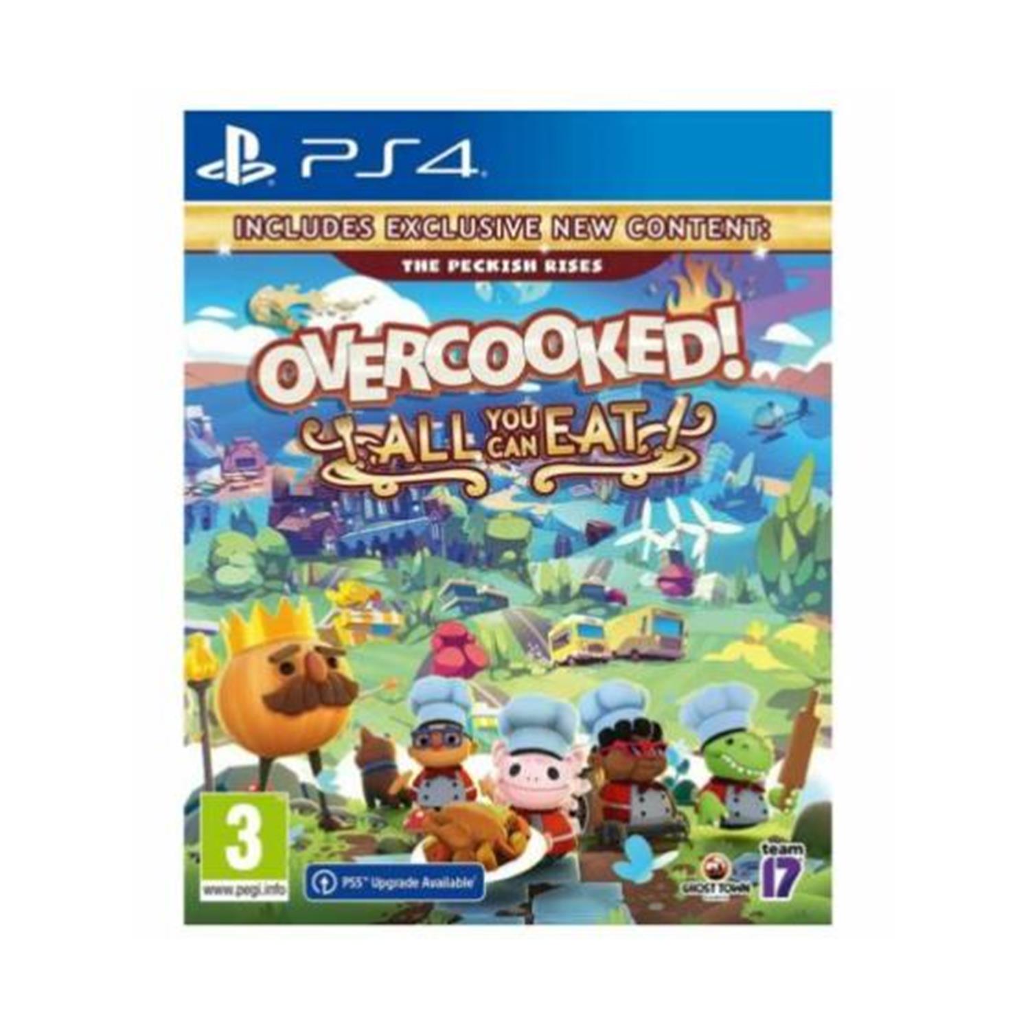 PS4 Overcooked: All You Can Eat (Includes The Perkish Rises) PS4 Overcooked: All You Can Eat (Includes The Perkish Rises)