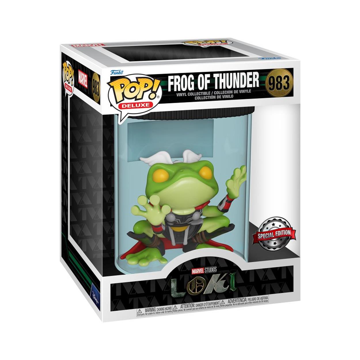Funko Pop! Deluxe Marvel: Loki - Frog of Thunder (Special Edition) #983 Vinyl Figure Funko Pop! Deluxe Marvel: Loki - Frog of Thunder (Special Edition) #983 Vinyl Figure