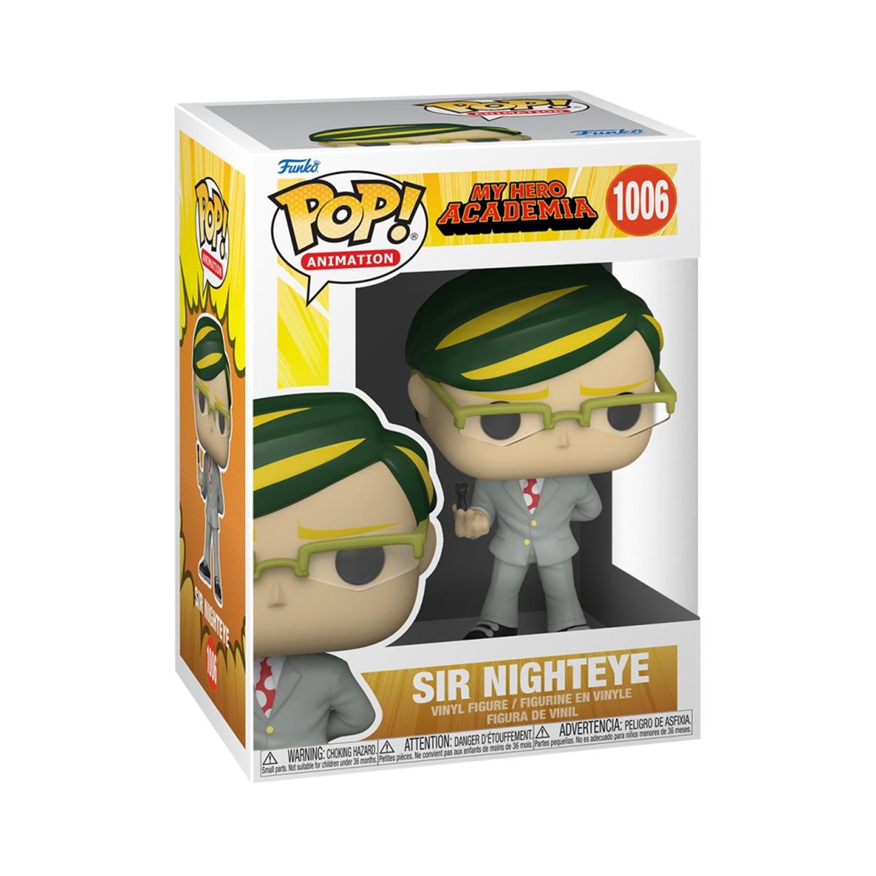 Funko Pop! Animation: My Hero Academia - Sir Nighteye #1006 Vinyl Figure Funko Pop! Animation: My Hero Academia - Sir Nighteye #1006 Vinyl Figure