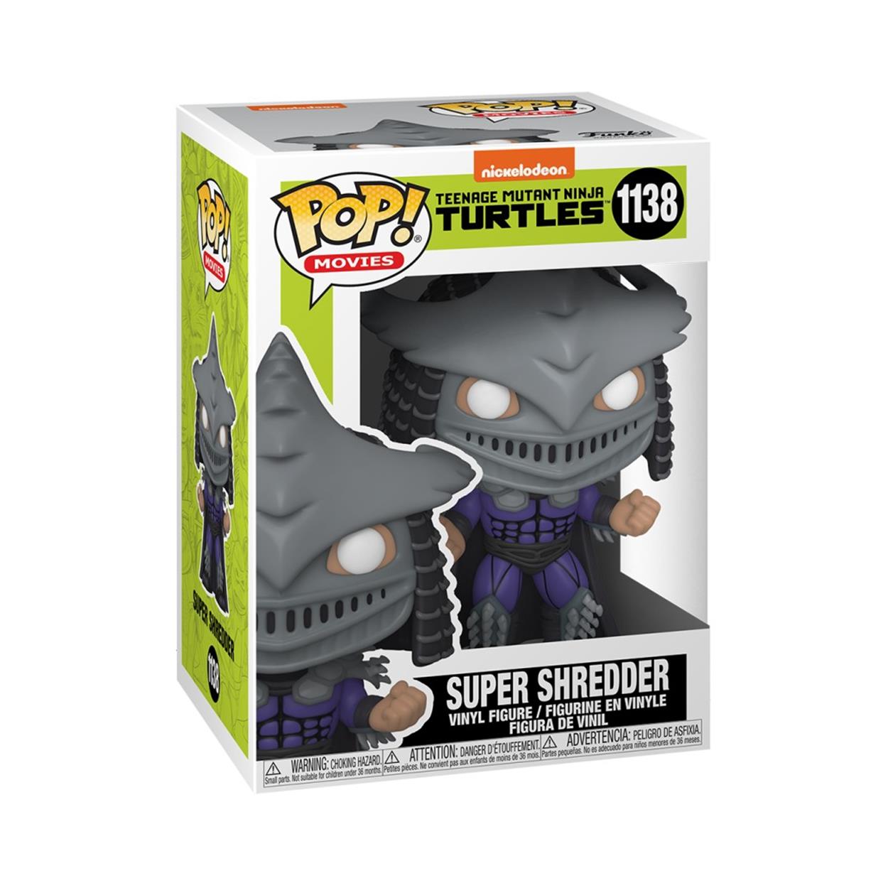 Funko Pop! Movies: Teenage Mutant Ninja Turtles Ii - Super Shredder #1138 Vinyl Figure Funko Pop! Movies: Teenage Mutant Ninja Turtles Ii - Super Shredder #1138 Vinyl Figure