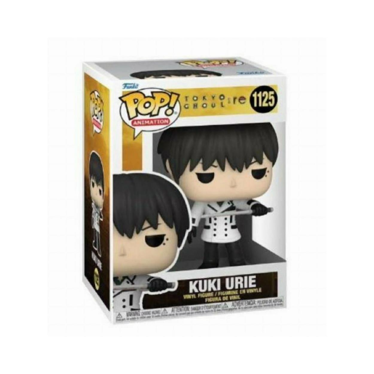 Funko Pop! Animation: Tokyo Ghoul Re - Kuki Urie #1125 Vinyl Figure Funko Pop! Animation: Tokyo Ghoul Re - Kuki Urie #1125 Vinyl Figure