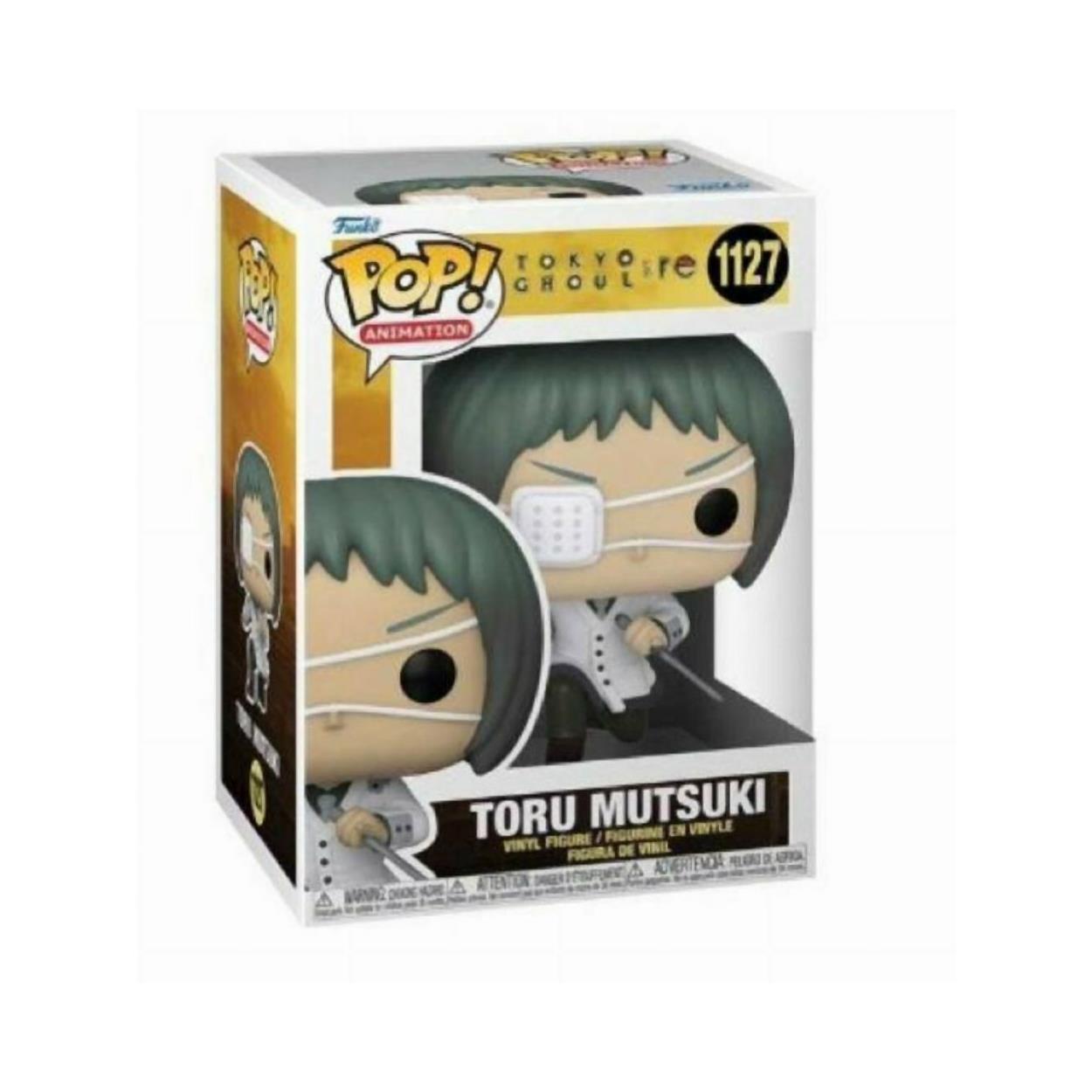 Funko Pop! Animation: Tokyo Ghoul Re - Toru Mutsuki #1127 Vinyl Figure Funko Pop! Animation: Tokyo Ghoul Re - Toru Mutsuki #1127 Vinyl Figure