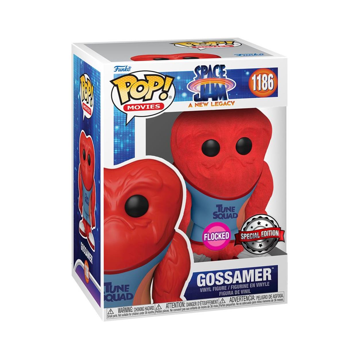 Funko Pop! Space Jam: A New Legacy - Gossamer (Flocked) (Special Edition) #1186Vinyl Figure Funko Pop! Space Jam: A New Legacy - Gossamer (Flocked) (Special Edition) #1186Vinyl Figure