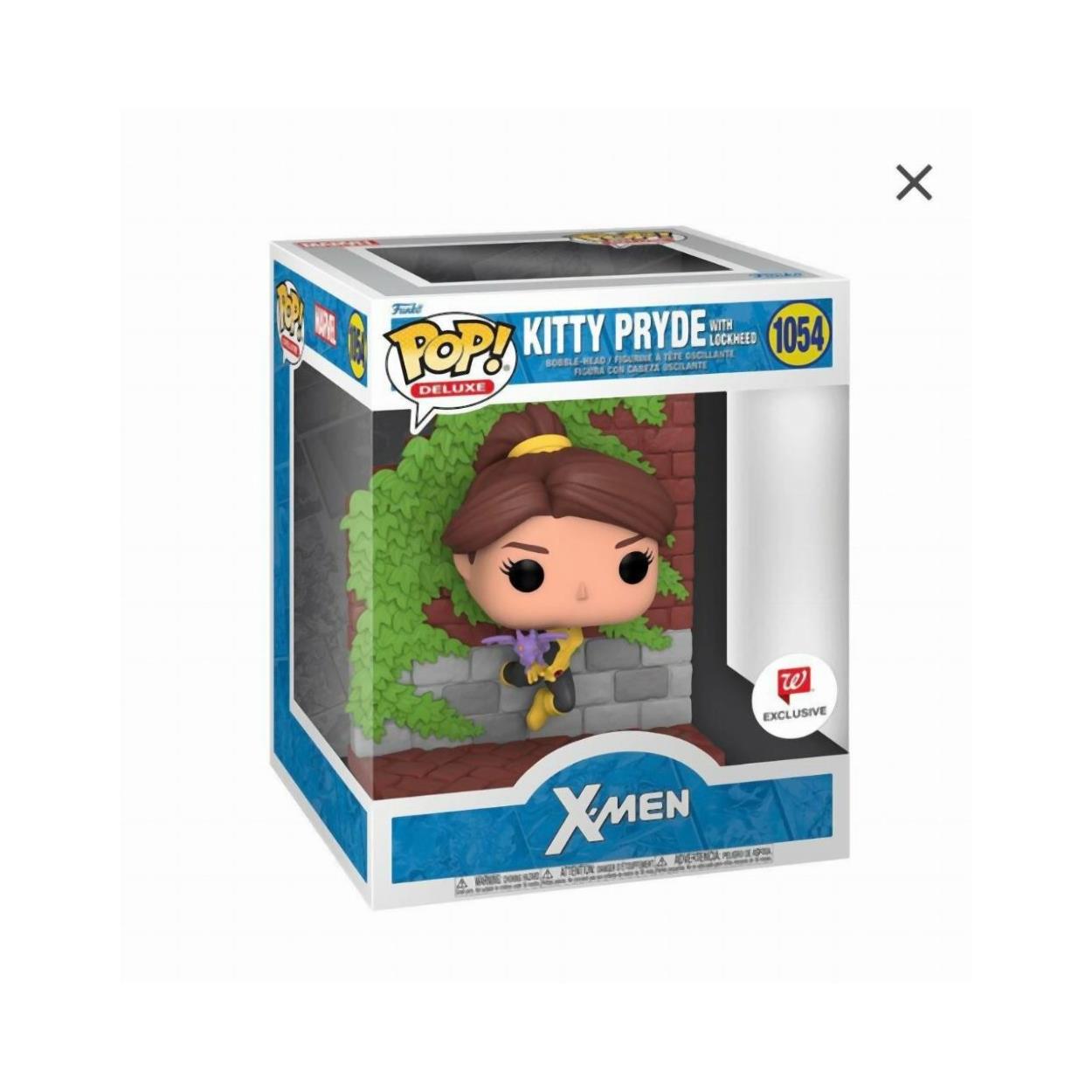 Funko Pop! Deluxe: Marvel - Kitty Pryde with Lockheed (Special Edition) #1054 Bobble-Head Vinyl Figure Funko Pop! Deluxe: Marvel - Kitty Pryde with Lockheed (Special Edition) #1054 Bobble-Head Vinyl Figure