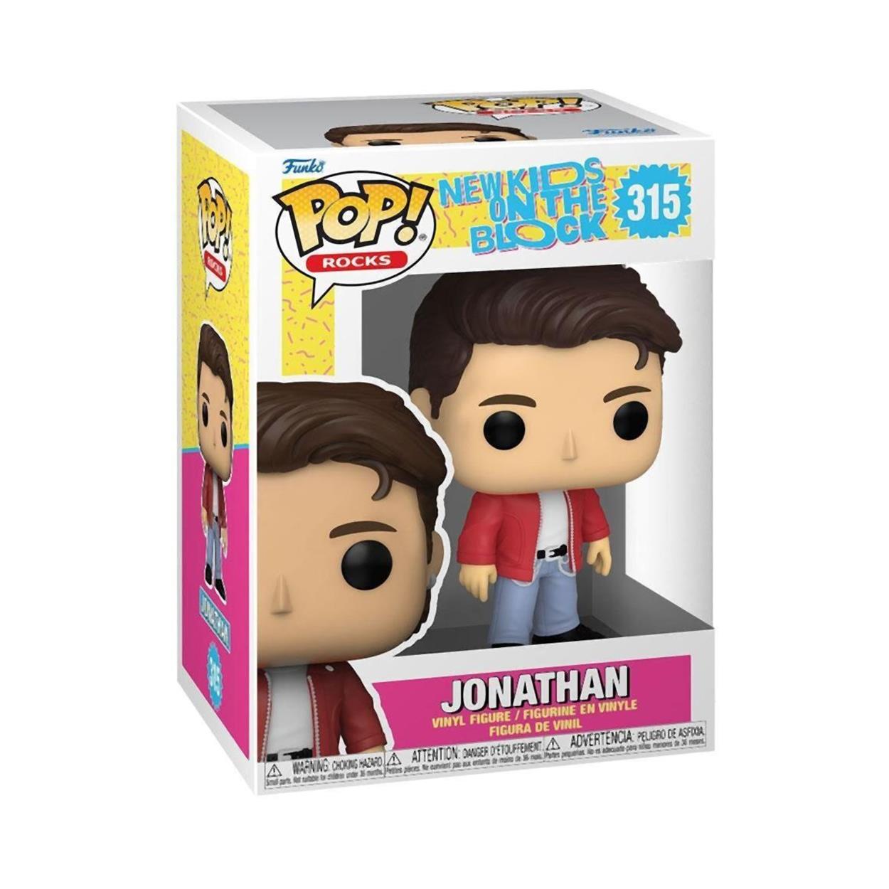 Funko Pop! Rocks: New Kids on the Block - Jonathan #315 Vinyl Figure Funko Pop! Rocks: New Kids on the Block - Jonathan #315 Vinyl Figure