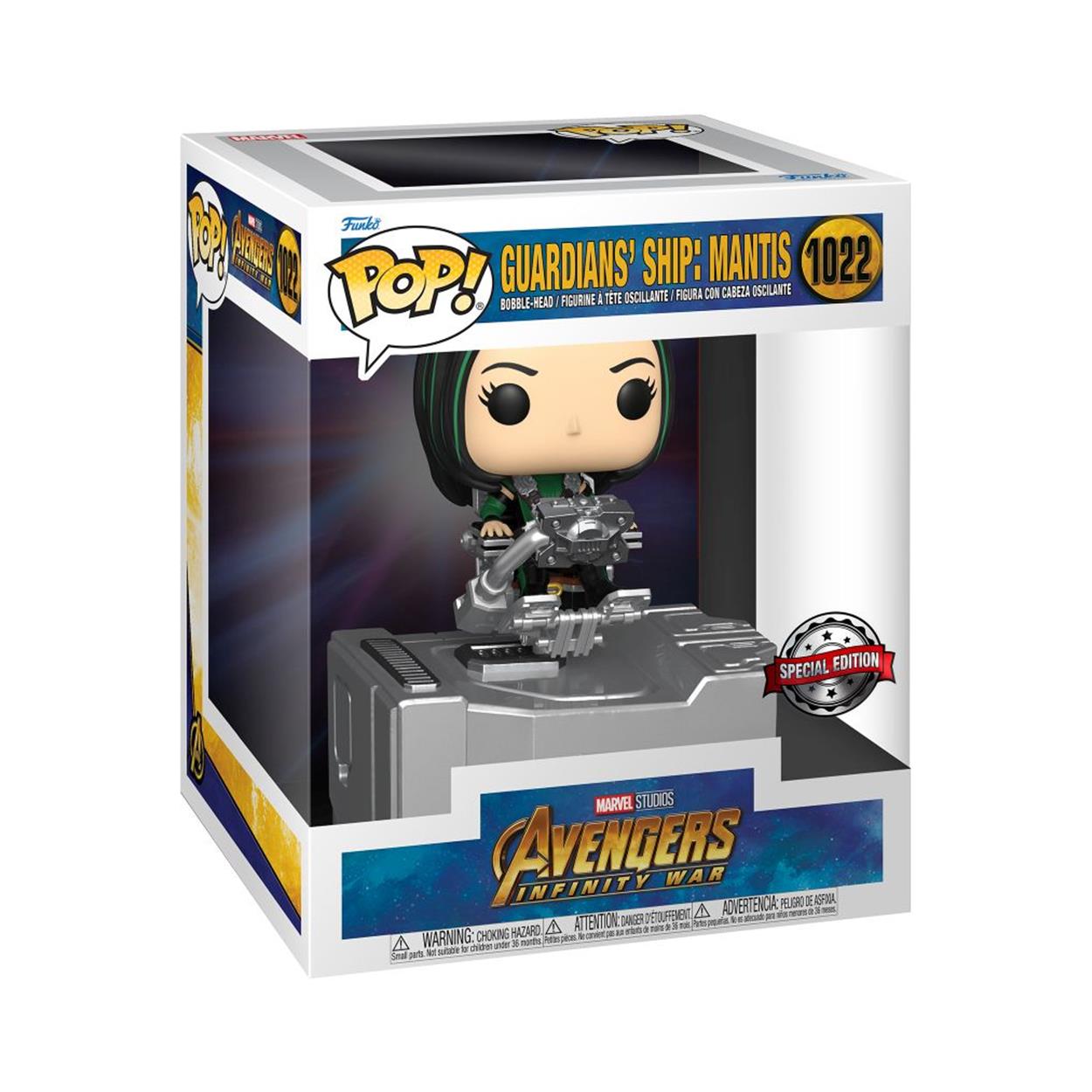 Funko Pop! Deluxe: Marvel Avengers Infinity War - Guardians' Ship: Mantis (Special Edition) #1022 Bobble-Head Vinyl Figure Funko Pop! Deluxe: Marvel Avengers Infinity War - Guardians' Ship: Mantis (Special Edition) #1022 Bobble-Head Vinyl Figure