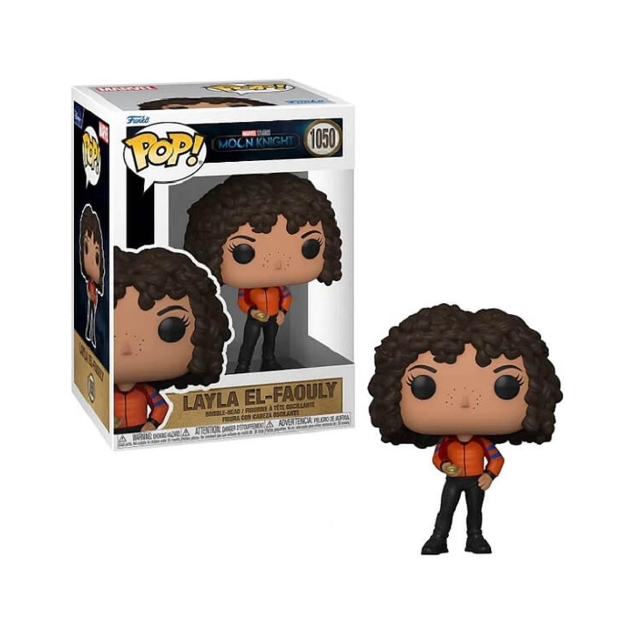 Funko Pop! Marvel: Moon Knight - Layla El-Faouly #1050 Bobble-Head Vinyl Figure Funko Pop! Marvel: Moon Knight - Layla El-Faouly #1050 Bobble-Head Vinyl Figure