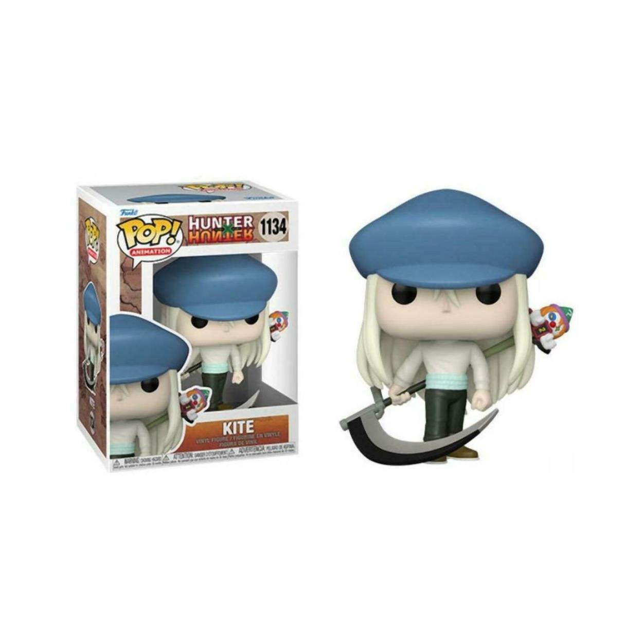 Funko Pop! Animation: Hunter x Hunter S3 - Kite with Scythe #1134 Vinyl Figure Funko Pop! Animation: Hunter x Hunter S3 - Kite with Scythe #1134 Vinyl Figure