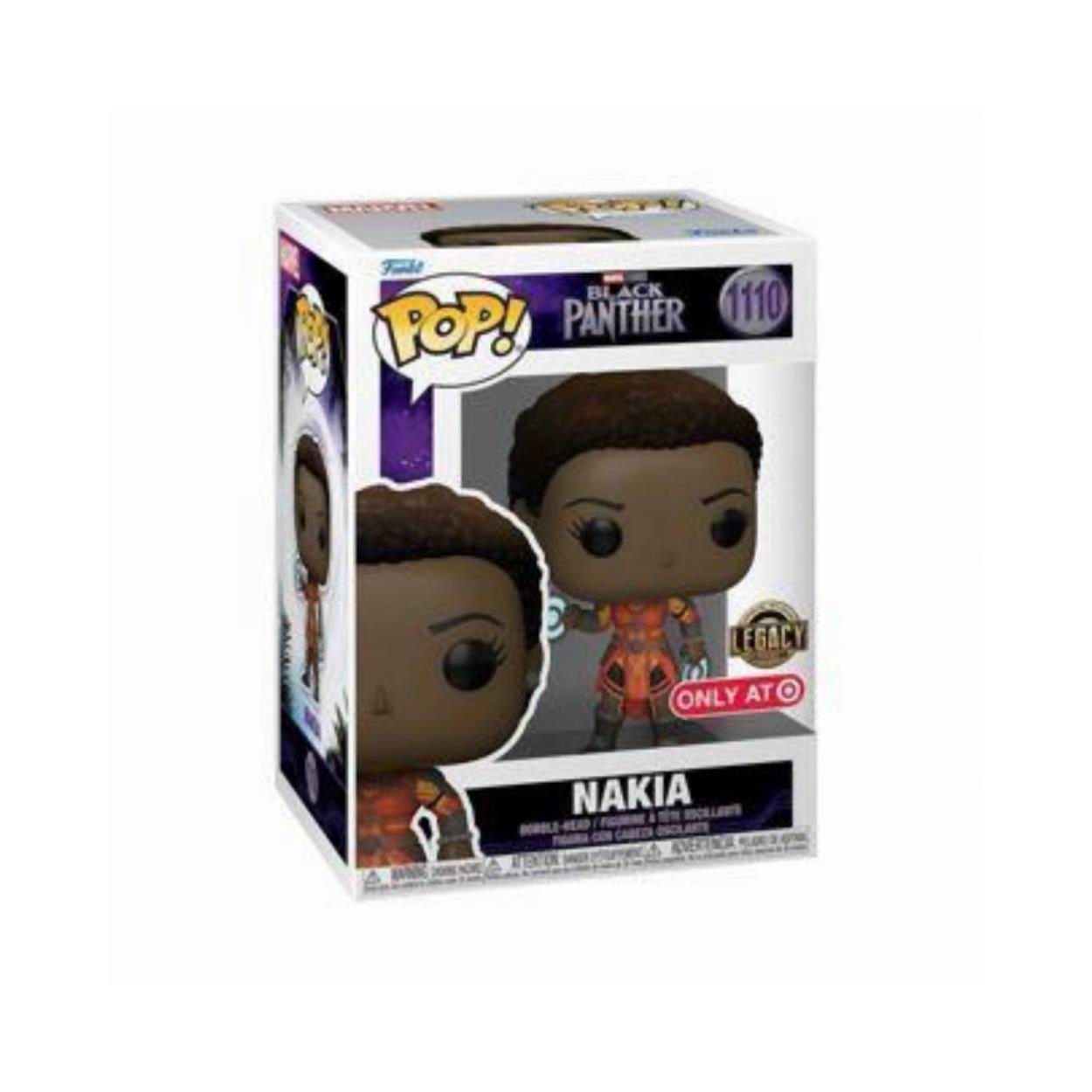 Funko Pop! Marvel: Black Panther Legacy Collection S1 - Nakia (Special Edition) #1110 Bobble-Head Vinyl Figure Funko Pop! Marvel: Black Panther Legacy Collection S1 - Nakia (Special Edition) #1110 Bobble-Head Vinyl Figure