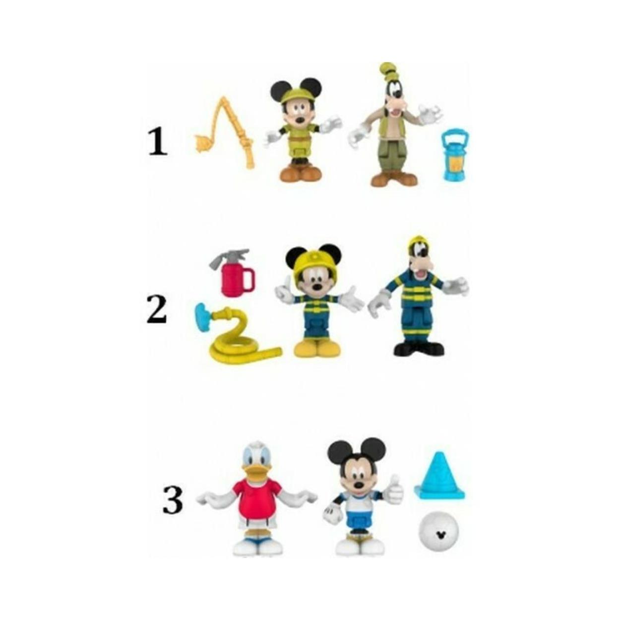 Giochi Preziosi Disney Junior Mickey - Action Figures 2-Pack (7,5cm) (Random) (MCC04520) Giochi Preziosi Disney Junior Mickey - Action Figures 2-Pack (7,5cm) (Random) (MCC04520)