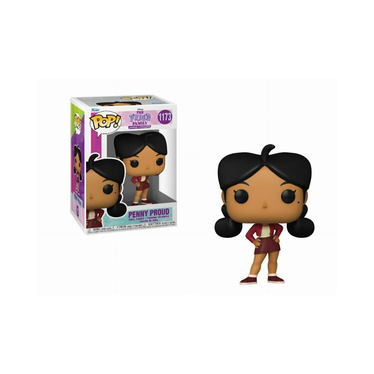 Funko Pop! Disney: The Proud Family S1 - Penny Proud #1173 Vinyl Figure Funko Pop! Disney: The Proud Family S1 - Penny Proud #1173 Vinyl Figure