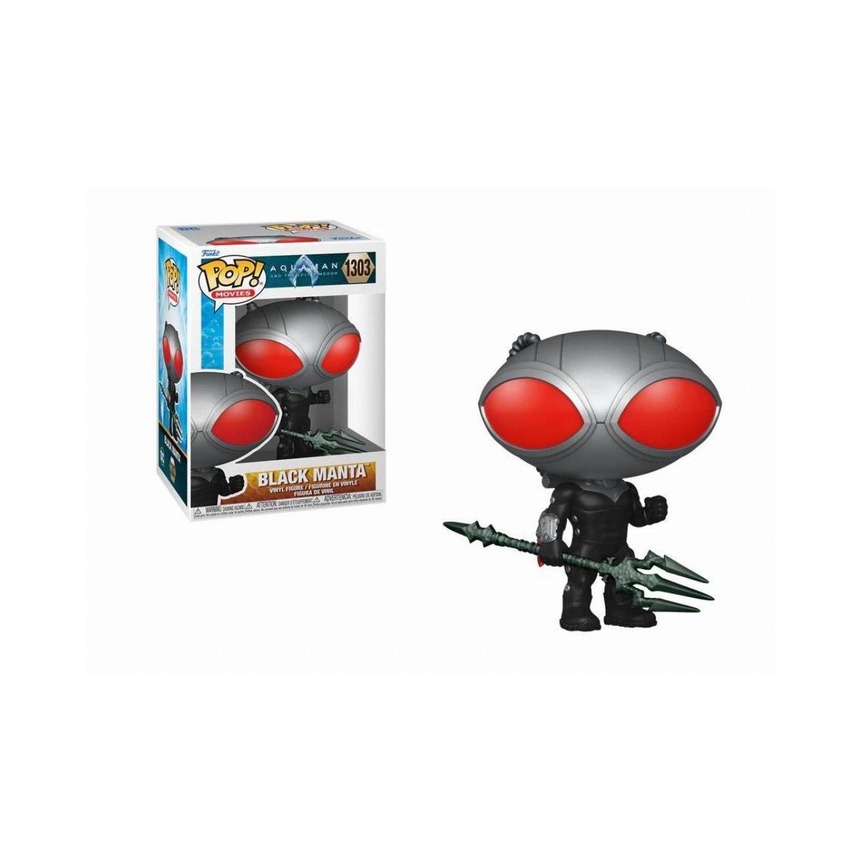 Funko Pop! Movies: Aquaman and the Lost Kingdom - Black Manta #1303 Vinyl Figure Funko Pop! Movies: Aquaman and the Lost Kingdom - Black Manta #1303 Vinyl Figure