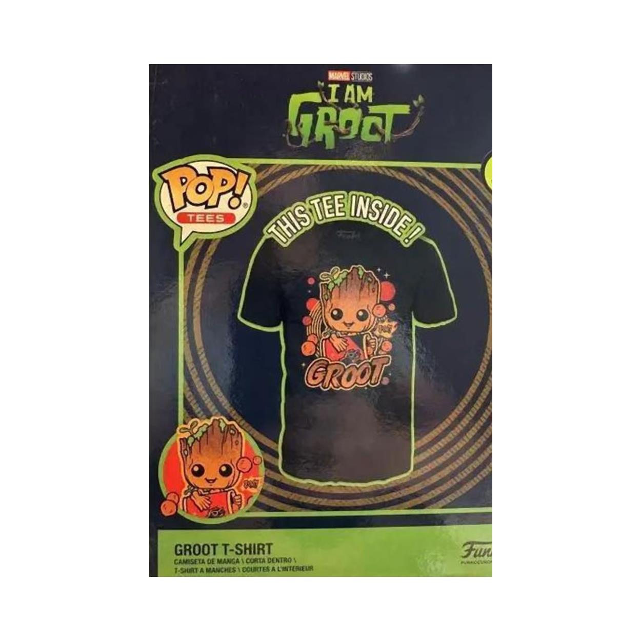 Funko Boxed Tees: Marvel I am Groot Shorts - Relaxing Groot (M) Funko Boxed Tees: Marvel I am Groot Shorts - Relaxing Groot (M)
