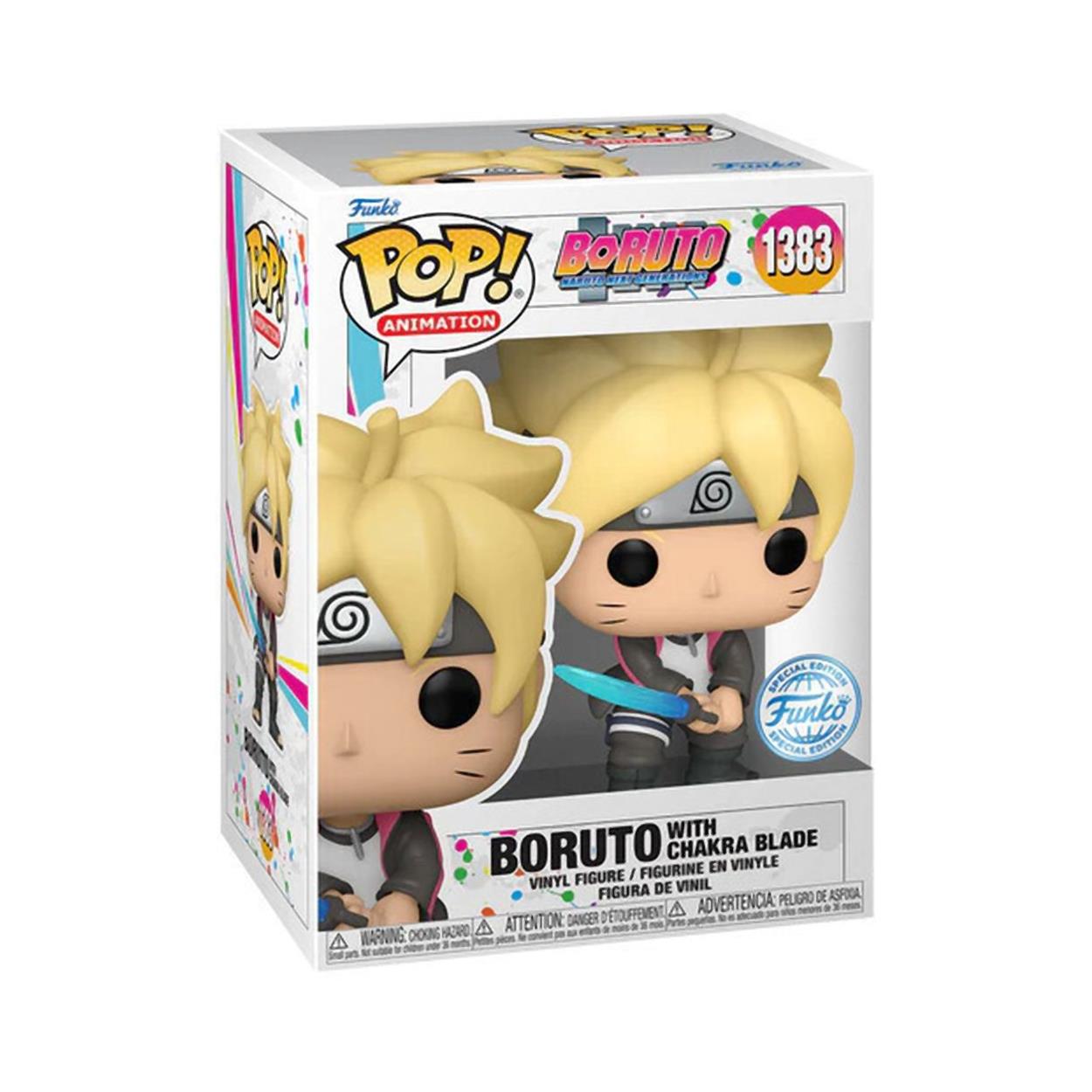 Funko Pop! Animation: Boruto Naruto Next Generations - Boruto with Chakra Blade* (Special Edition) #1383 Vinyl Figure Funko Pop! Animation: Boruto Naruto Next Generations - Boruto with Chakra Blade* (Special Edition) #1383 Vinyl Figure
