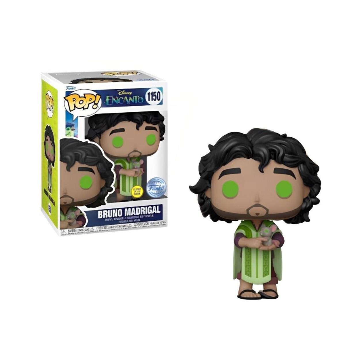 Funko Pop! Disney: Encanto - Bruno Madrigal (Glows in the Dark) (Special Edition) #1150 Vinyl Figure Funko Pop! Disney: Encanto - Bruno Madrigal (Glows in the Dark) (Special Edition) #1150 Vinyl Figure