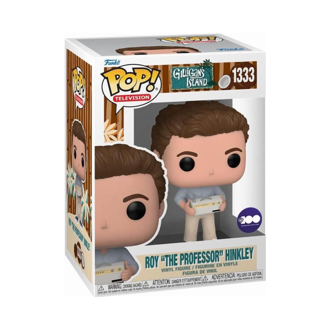 Funko Pop! Television: Gilligan’s Island - Roy "The Professor" Hinkley #1333 Vinyl Figure Funko Pop! Television: Gilligan’s Island - Roy "The Professor" Hinkley #1333 Vinyl Figure