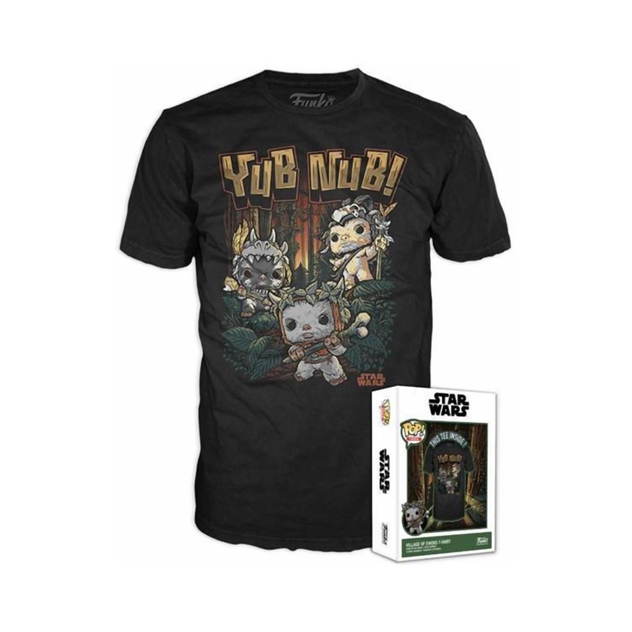 Funko Boxed Tees: Disney Star Wars Return of the Jedi - Village of Ewoks (S) Funko Boxed Tees: Disney Star Wars Return of the Jedi - Village of Ewoks (S)