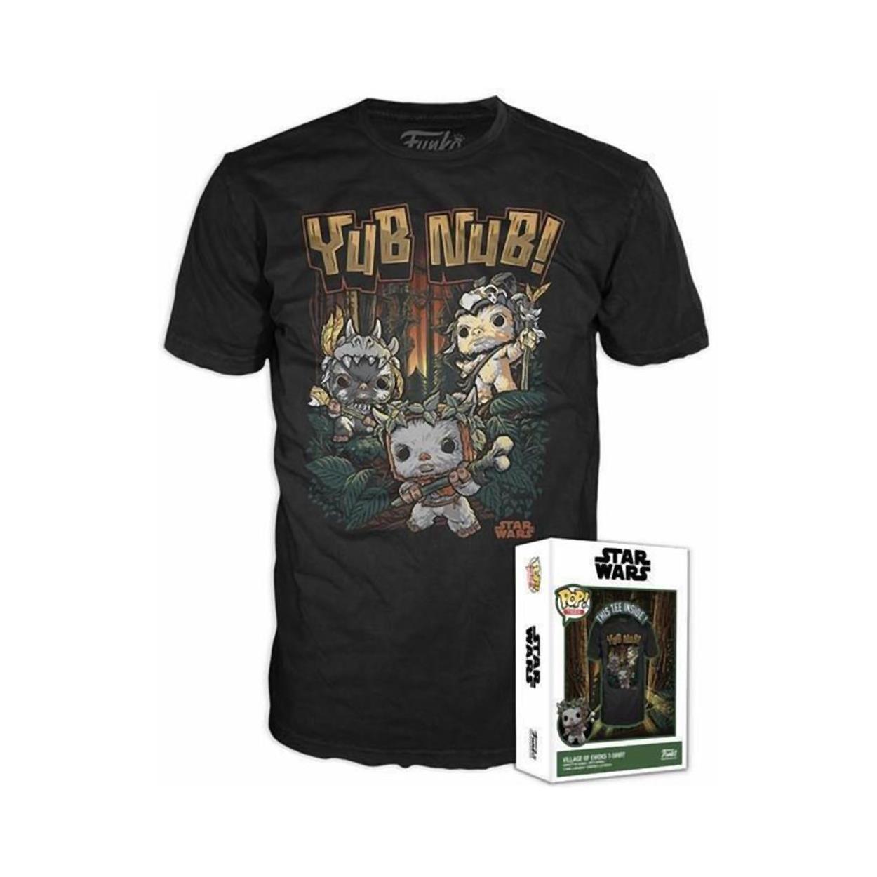Funko Boxed Tees: Disney Star Wars Return of the Jedi - Village of Ewoks (M) Funko Boxed Tees: Disney Star Wars Return of the Jedi - Village of Ewoks (M)