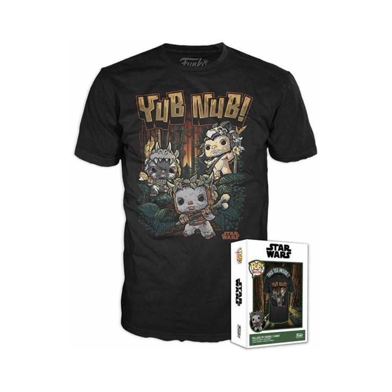 Funko Boxed Tees: Disney Star Wars Return of the Jedi - Village of Ewoks (L) Funko Boxed Tees: Disney Star Wars Return of the Jedi - Village of Ewoks (L)