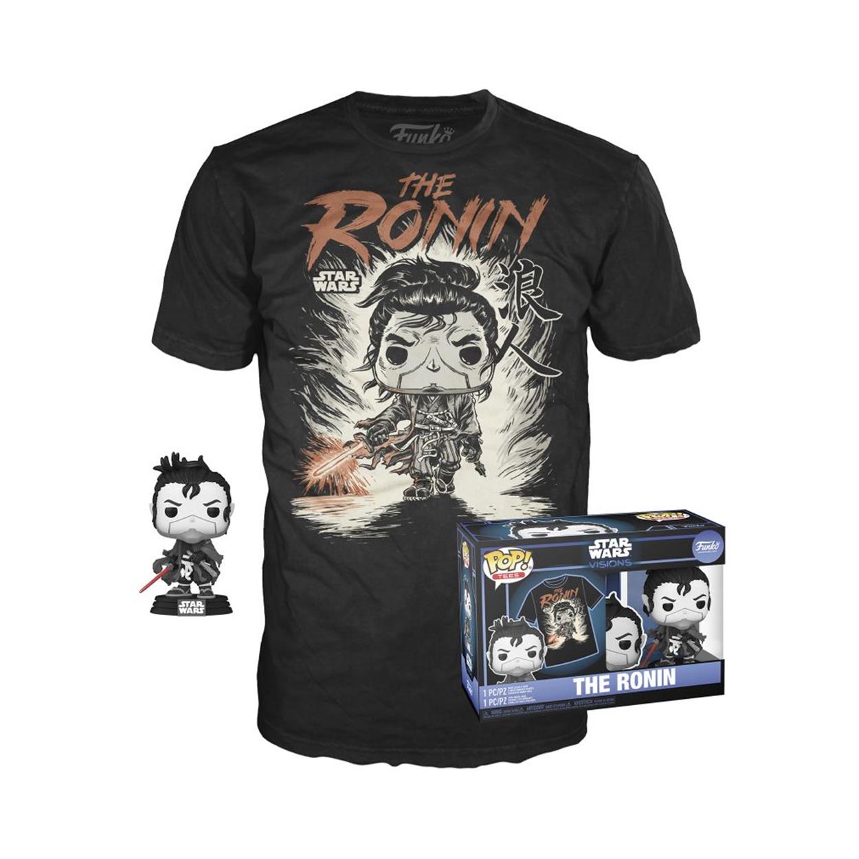 Funko Funko Pop! & Tee (Adult): Star Wars - The Ronin Vinyl Figure and T-Shirt (S) Funko Funko Pop! & Tee (Adult): Star Wars - The Ronin Vinyl Figure and T-Shirt (S)