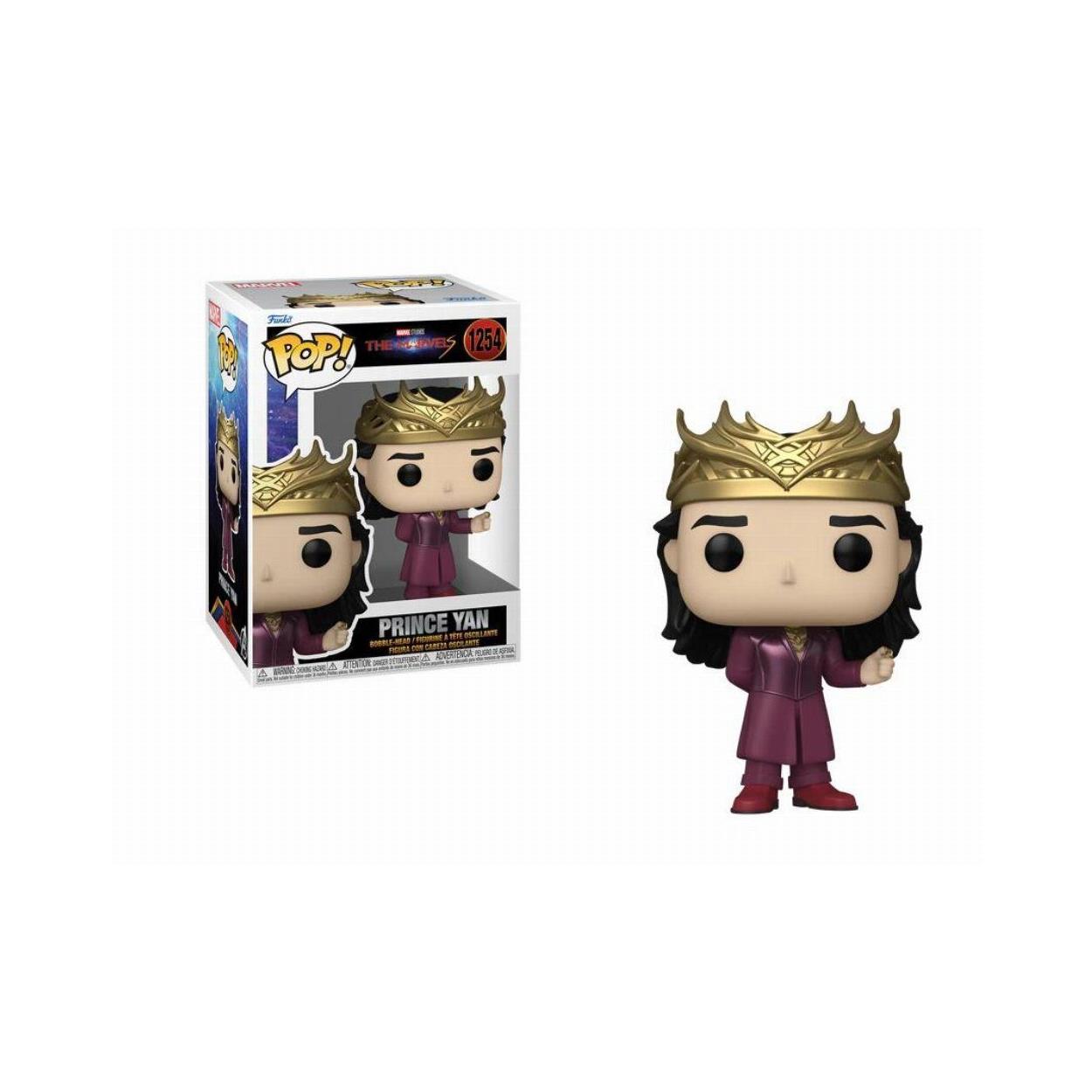 Funko Pop! The Marvels - Prince Yan #1254 Bobble-Head Vinyl Figure Funko Pop! The Marvels - Prince Yan #1254 Bobble-Head Vinyl Figure