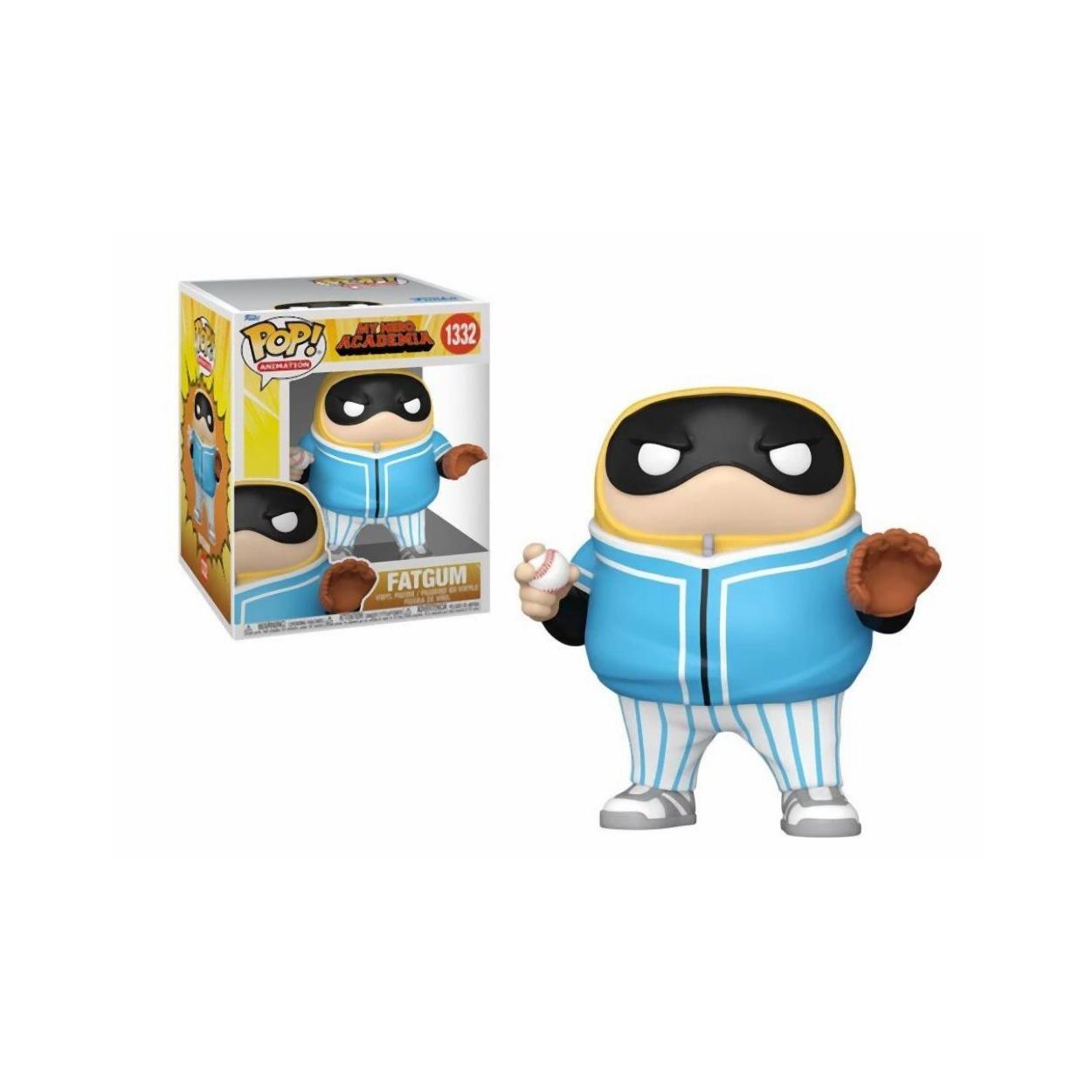 Funko Pop! Super Animation: My Hero Academia - Fatgum (Baseball) #1332 Vinyl Figure (6") Funko Pop! Super Animation: My Hero Academia - Fatgum (Baseball) #1332 Vinyl Figure (6")