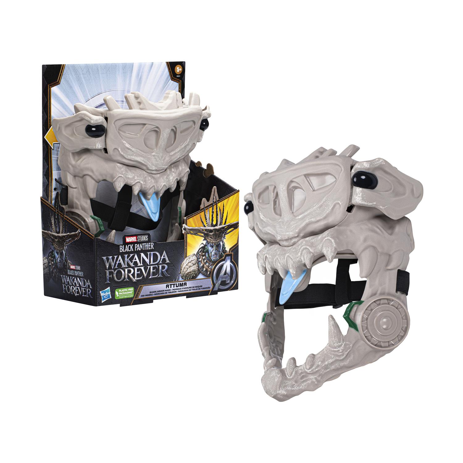 Hasbro Marvel Studios Black Panther: Atuma Shark Armor Mask (F4810) Hasbro Marvel Studios Black Panther: Atuma Shark Armor Mask (F4810)
