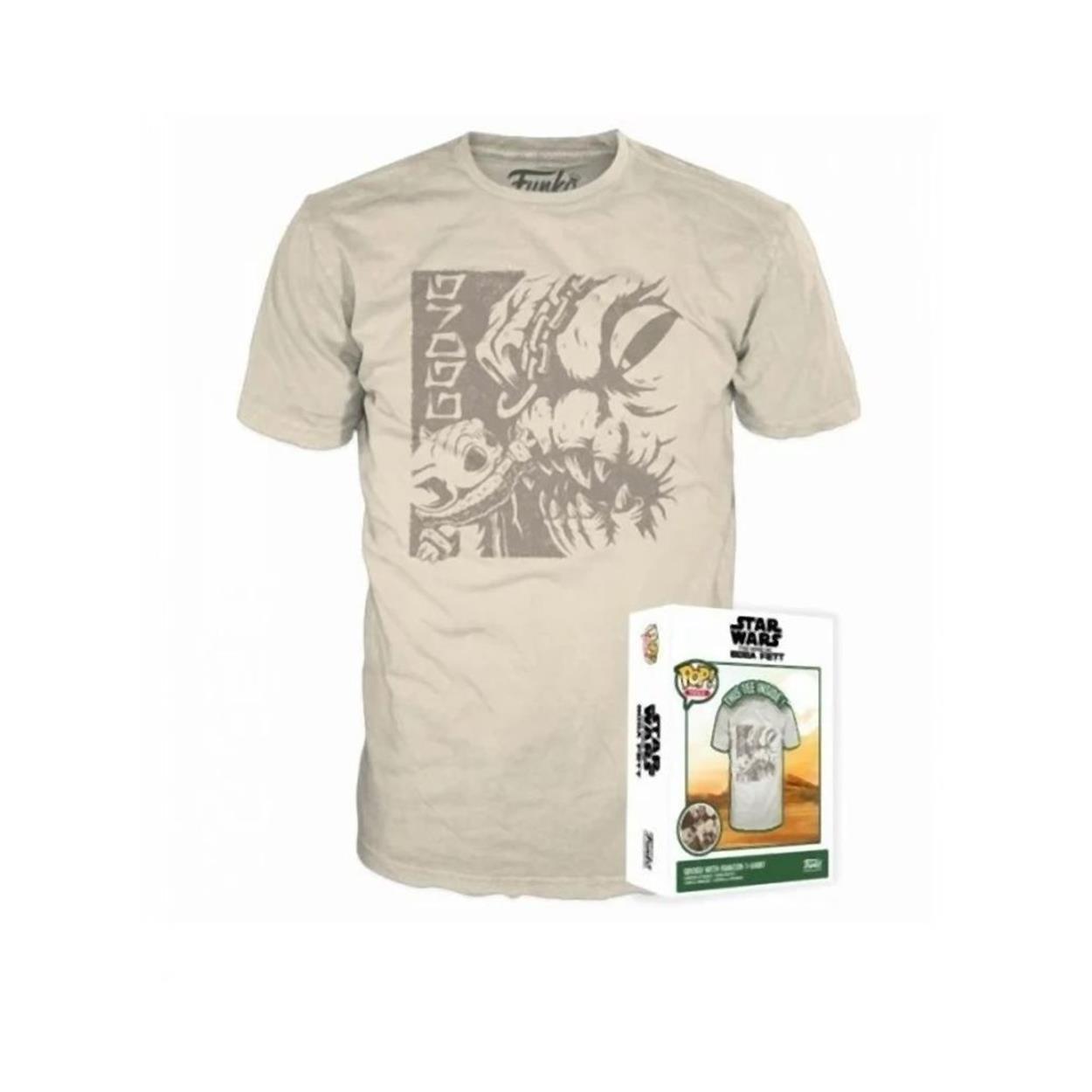 Funko Boxed Tee: Disney Star Wars The Book of Boba Fett - Grogu with Rancor (M) Funko Boxed Tee: Disney Star Wars The Book of Boba Fett - Grogu with Rancor (M)
