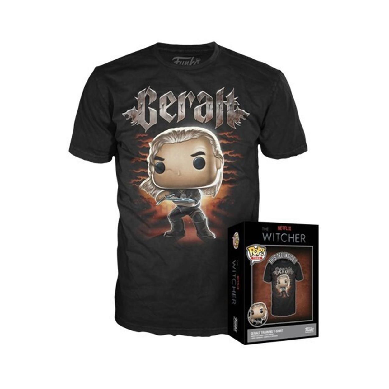 Funko Boxed Tees: The Witcher - Geralt Training (L) Funko Boxed Tees: The Witcher - Geralt Training (L)