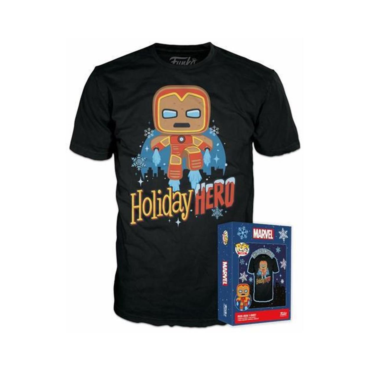 Funko Boxed Tee: Marvel - Gingerbread Iron Man (XL) Funko Boxed Tee: Marvel - Gingerbread Iron Man (XL)
