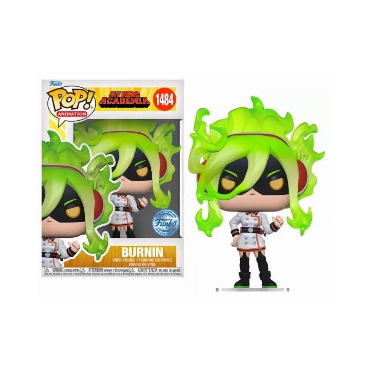 Funko Pop! Animation: My Hero Academia - Burnin (Moe Kamiji) (Special Edition) #1484 Vinyl Figure Funko Pop! Animation: My Hero Academia - Burnin (Moe Kamiji) (Special Edition) #1484 Vinyl Figure