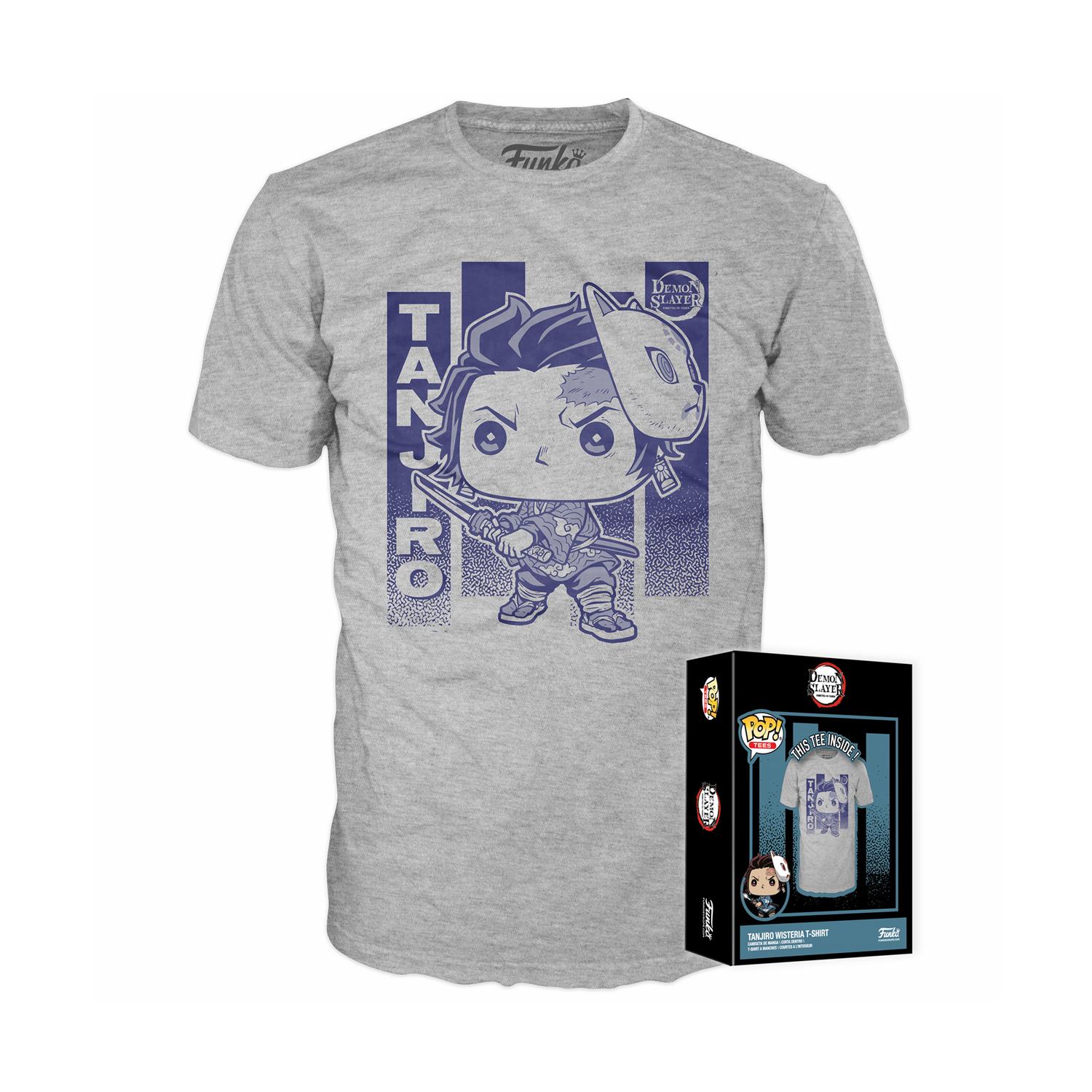 Funko Boxed Tee: Demon Sleyer - Tanjiro with Wisteria (XL) Funko Boxed Tee: Demon Sleyer - Tanjiro with Wisteria (XL)