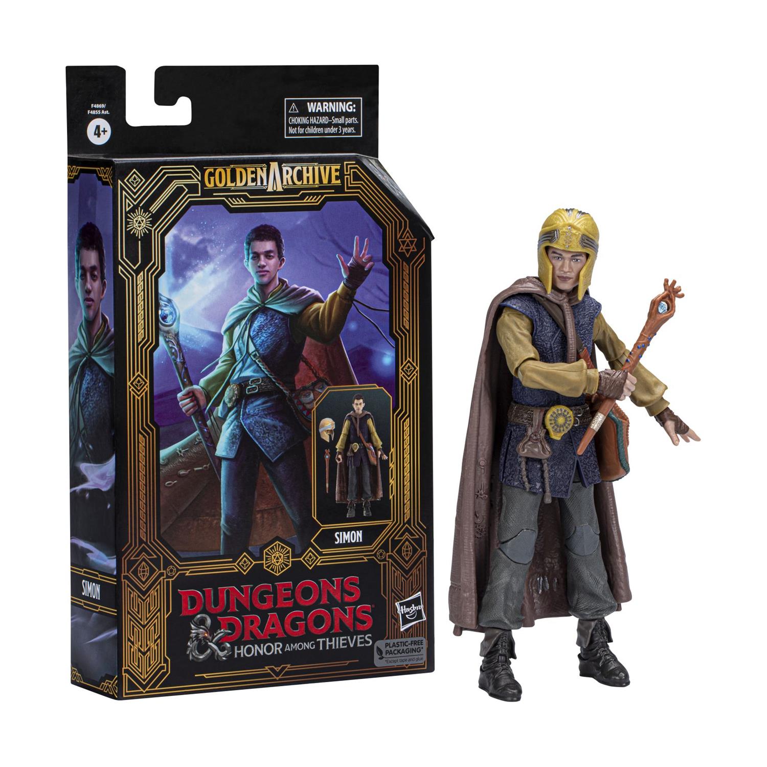 Hasbro Fans - Dungeons & Dragons Honor Among Thieves: Golden Archive Action Figure - Simon (F4869) Hasbro Fans - Dungeons & Dragons Honor Among Thieves: Golden Archive Action Figure - Simon (F4869)
