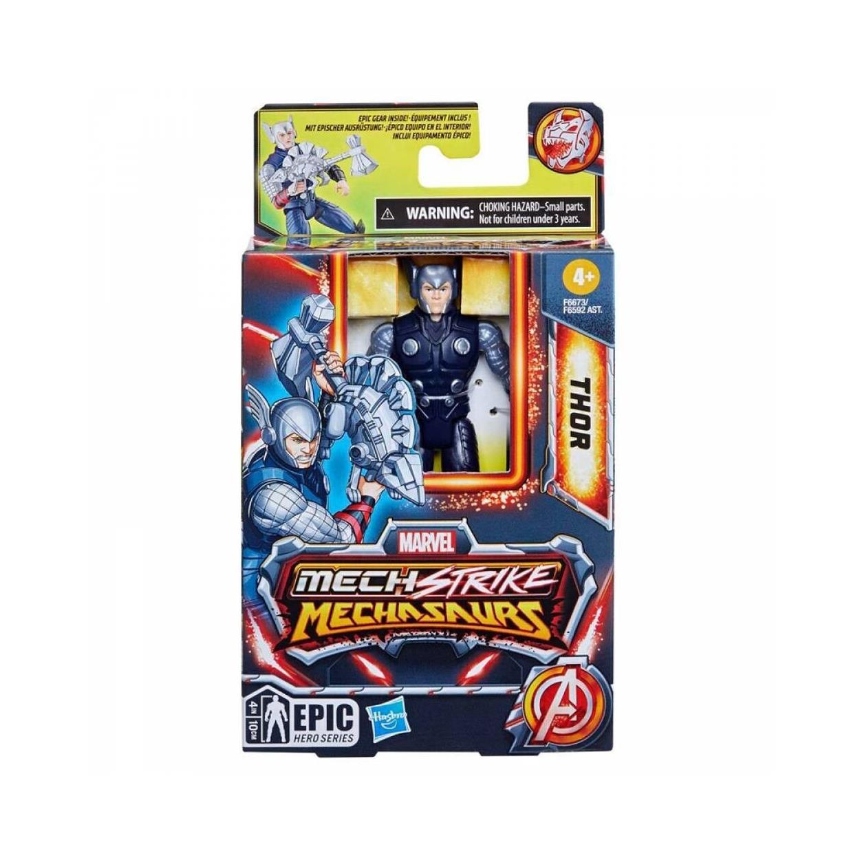 Hasbro Marvel Mech Strike: Mechasaurus - Thor (6") Action Figure (F6673) Hasbro Marvel Mech Strike: Mechasaurus - Thor (6") Action Figure (F6673)