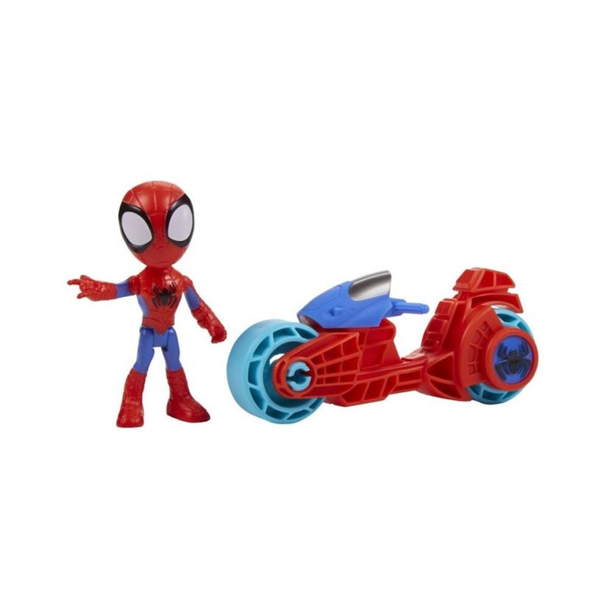 Hasbro Disney Junior Marvel: Spidey and his Amazing Friends - Spidey & Motorcycle (F7459) Hasbro Disney Junior Marvel: Spidey and his Amazing Friends - Spidey & Motorcycle (F7459)