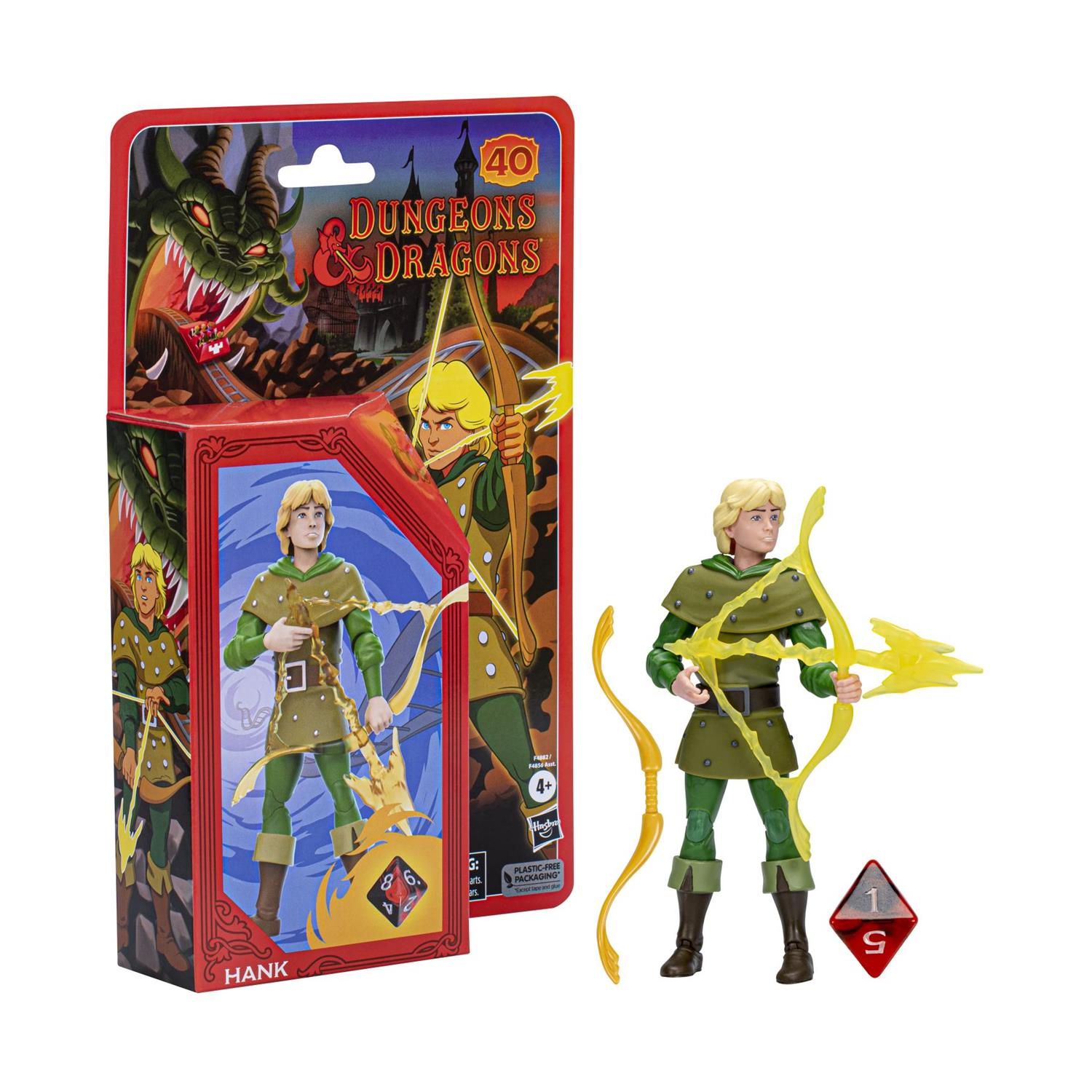 Hasbro Fans - Dungeons & Dragons Retro Collection: Hank Action Figure (15cm) (Excl.) (F4882) Hasbro Fans - Dungeons & Dragons Retro Collection: Hank Action Figure (15cm) (Excl.) (F4882)