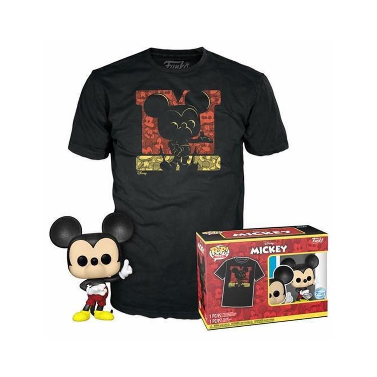 Funko Pop! & Tee (Adult): Disney - Mickey (Diamond Collection) (Special Edition) Vinyl Figure & T-Shirt (S) Funko Pop! & Tee (Adult): Disney - Mickey (Diamond Collection) (Special Edition) Vinyl Figure & T-Shirt (S)