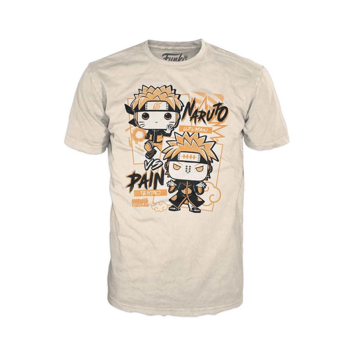 Funko Boxed Pop! Tees: Naruto Shippuden - Naruto vs Pain T-Shirt (S) Funko Boxed Pop! Tees: Naruto Shippuden - Naruto vs Pain T-Shirt (S)