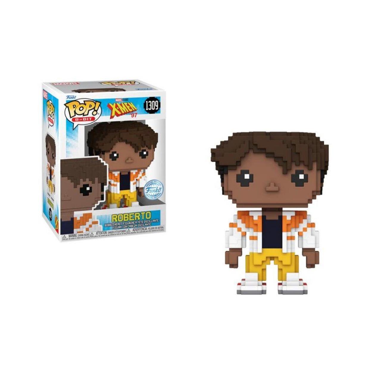 Funko Pop! 8-Bit: X-Men '97 - Roberto (Special Edition) #1309 Bobble-Head Vinyl Figure Funko Pop! 8-Bit: X-Men '97 - Roberto (Special Edition) #1309 Bobble-Head Vinyl Figure