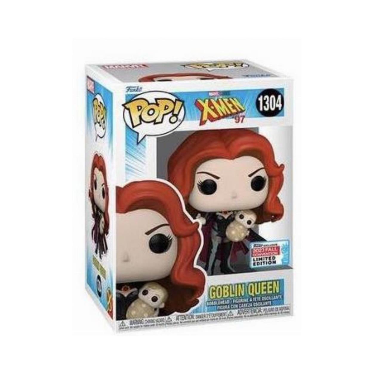Funko Pop! Marvel: X-Men 97' - Goblin Queen (Convention Limited Edition) #1304 Bobble-Head Vinyl Figure Funko Pop! Marvel: X-Men 97' - Goblin Queen (Convention Limited Edition) #1304 Bobble-Head Vinyl Figure